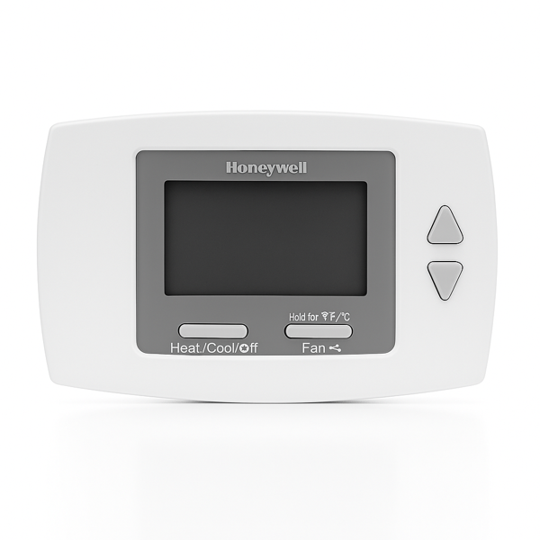  Honeywell Thermostat TB6575A1000/U SuitePRO- 120/240V,3-Speed Fan Coil T-Stat with 2 or 4 Pipe Manual/Auto Heat/Cool Changeover - Honeywell