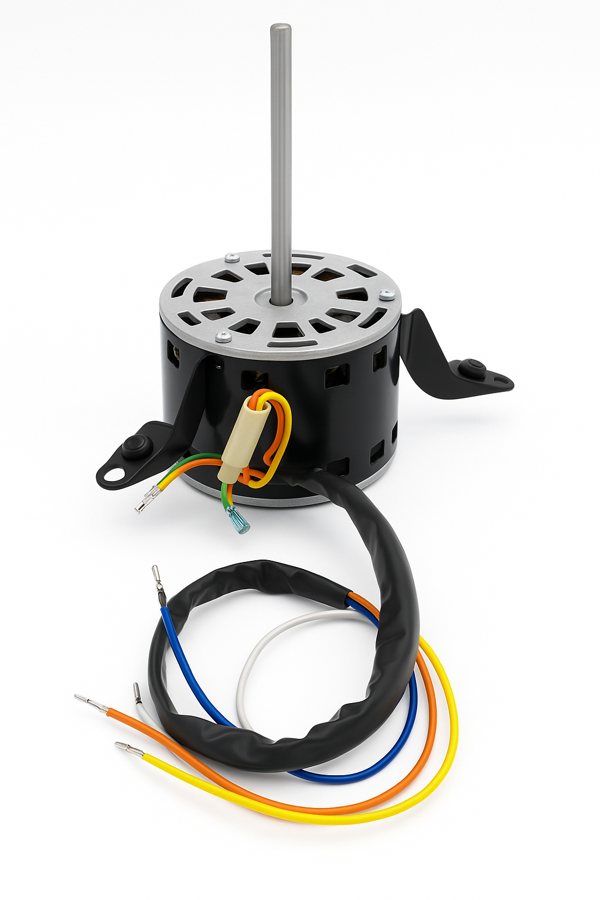 X799 Heat Pump Motor 1/10HP 230V 1050RPM  60Hz With Capacitor Reversible . - X-Tream